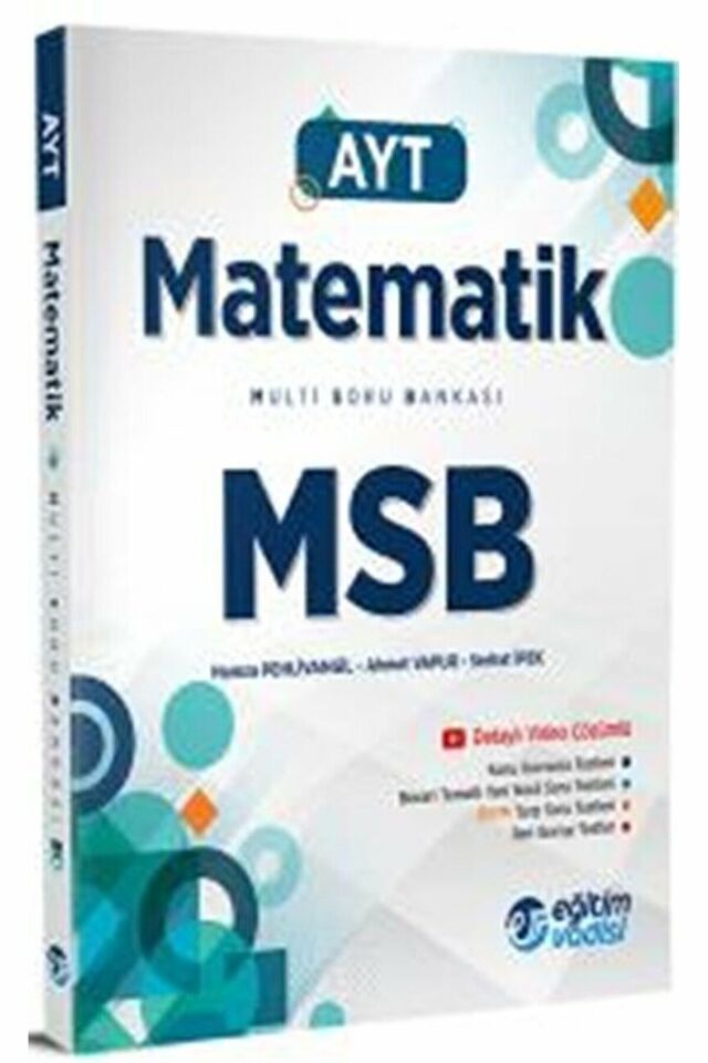 Eğitim Vadisi AYT Matematik Multi Soru Bankası / Kolektif / Eğitim Vadisi Yayınları / 9786256911321
