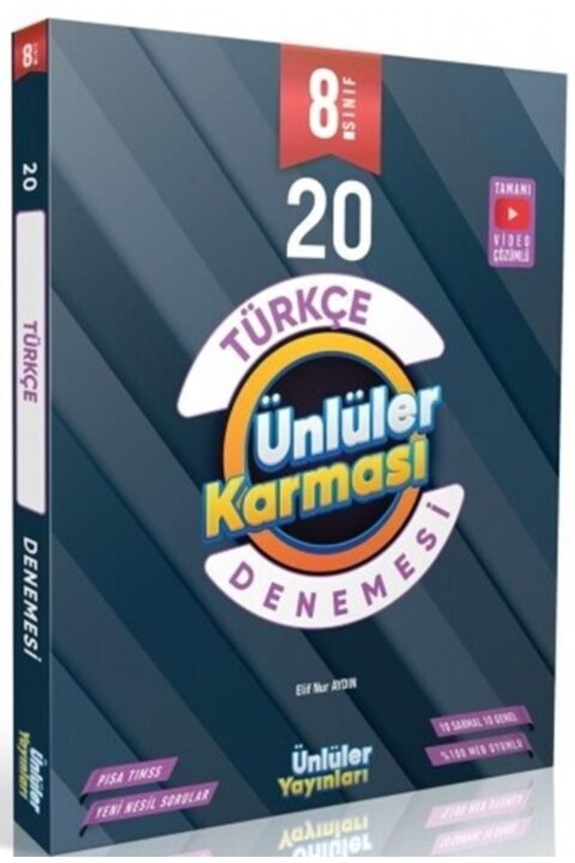 Ünlüler Karması 8. Sınıf Türkçe 20 Branş Deneme