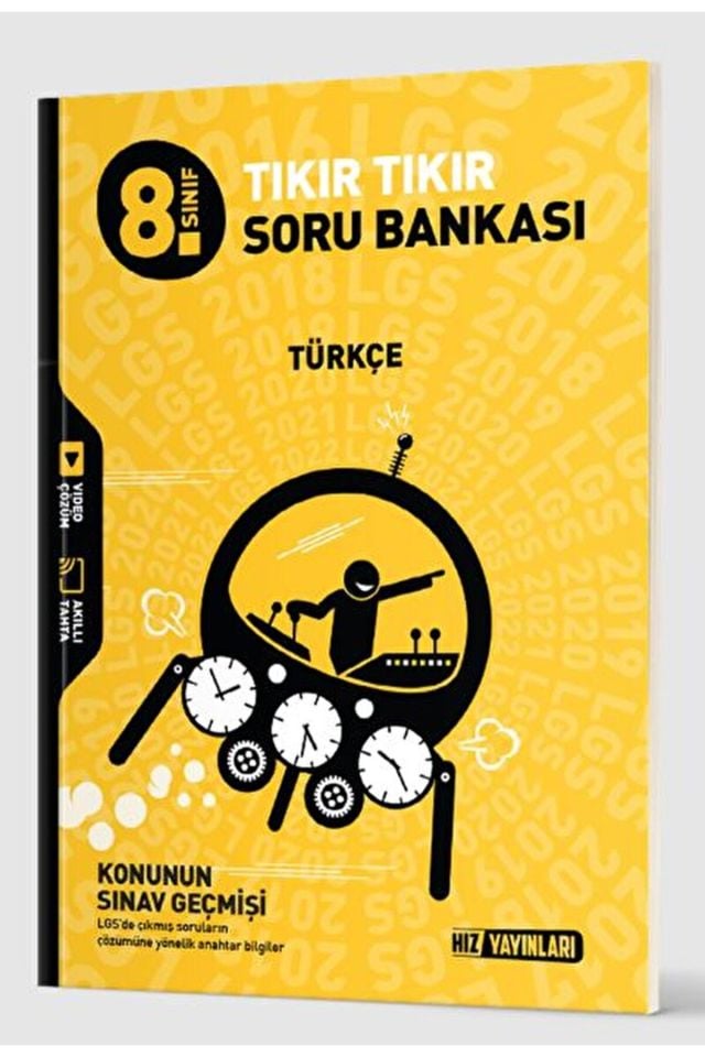 8. Sınıf Türkçe Tıkır Tıkır Soru Bankası / Kolektif / Hız Yayınları / 9786258394603