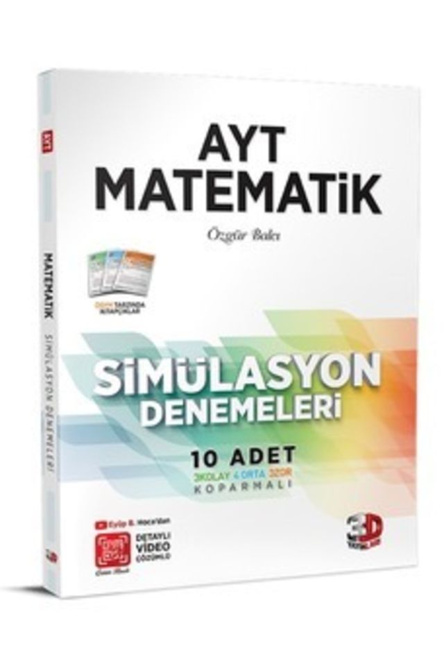 Ayt Sımulasyon Matematık Denemelerı 2022 Güncel Baskı