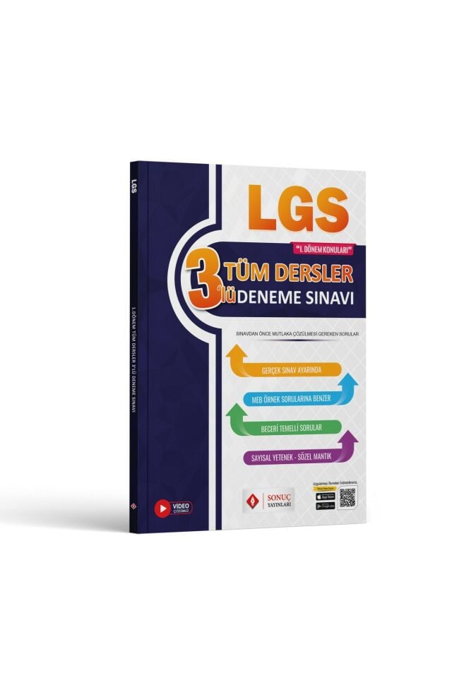 Lgs Tüm Dersler 3'lü Deneme 2023-2024