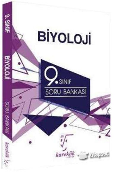 Karekök 9 Sınıf Biyoloji Soru Bankası
