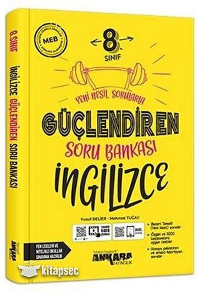 Ankara 8 Sınıf Güçlendiren İngilizce Soru Bankası