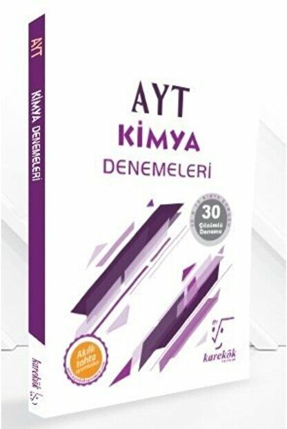 Ayt Kimya 30 Lu Deneme Sınavı |