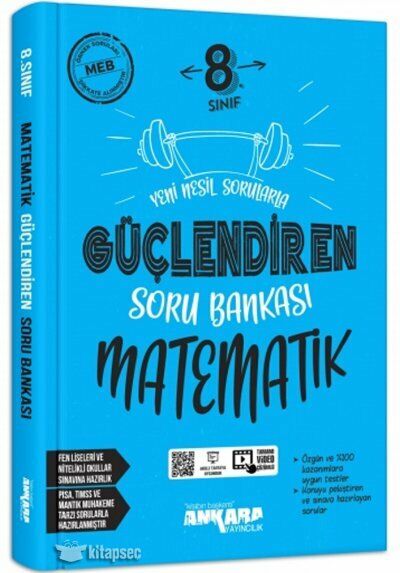 Ankara 8 Sınıf Matematik Güçlendiren Soru Bankası