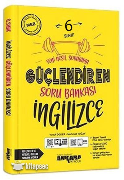Ankara 6 Sınıf İngilizce Güçlendiren Soru Bankası