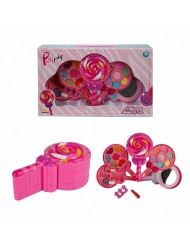 Oyuncak Güzellik Lolipop Şeklinde Makyaj Set