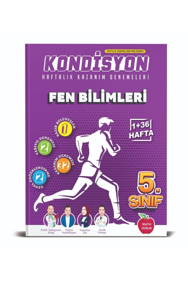5. Sınıf Kondisyon Fen Bilimleri Denemeleri 37 Hafta Yeni