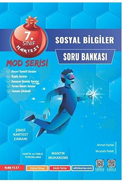 7. Sınıf Mod Sosyal Bilgiler Soru Bankası / Ahmet Kartal / Nartest Yayınevi / 9786257865425