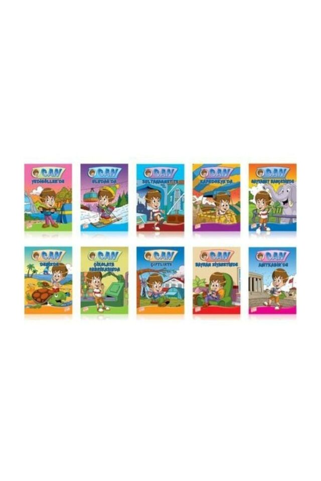 1. Sınıflar Için Can Serisi 10 Kitap