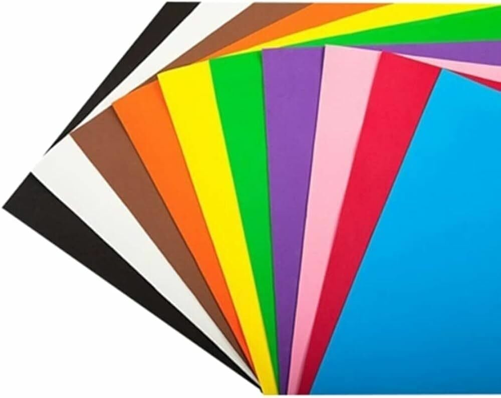 Keskin Color 50*70 110 gr Florasan Fosforlu Fon Kartonu Karışık Renkler