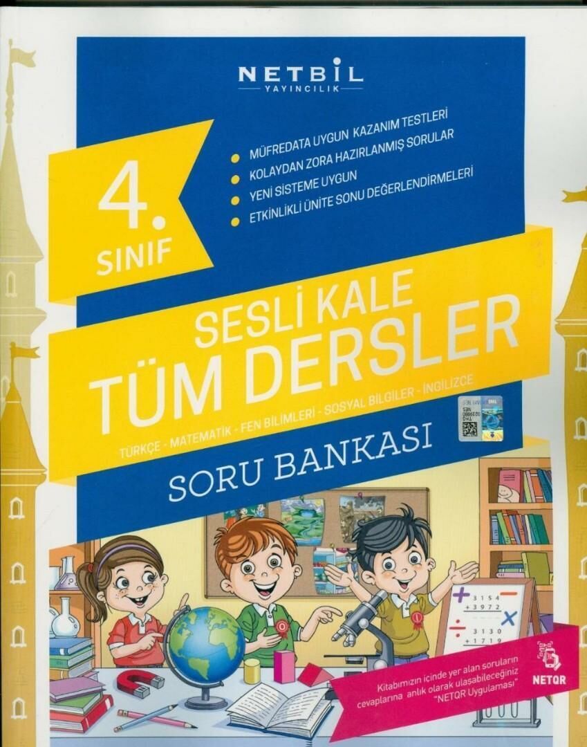 Netbil 4 Sınıf Tüm Dersler Soru Bankası