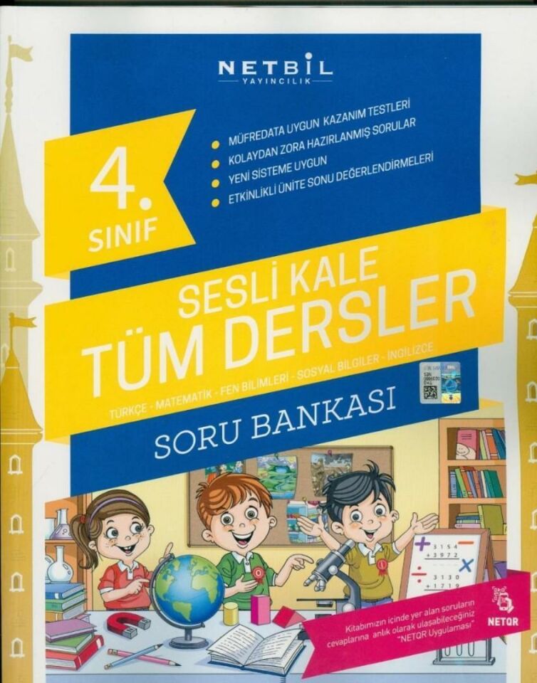 Netbil 4 Sınıf Tüm Dersler Soru Bankası