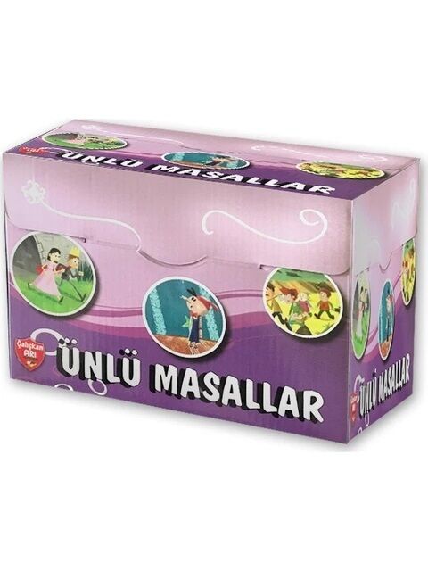 Çalışkan Arı Ünlü Masallar Hikaye Seti 10 Kitap