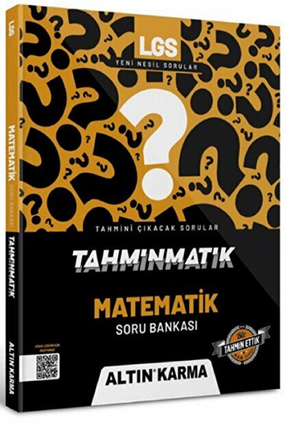 Altın Karma 2022 Lgs 8.sınıf Matematik Soru Bankası