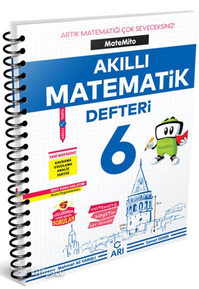 Arı 6 Sınıf Akıllı Matematik Defteri