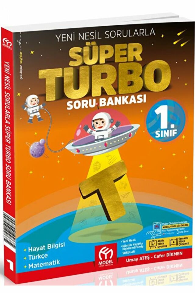 1. Sınıf Süper Turbo Yeni Nesil Soru Bankası / Kolektif / Model Eğitim Yayıncılık / 9786257509824