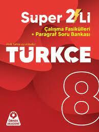 8. Sınıf Süper İkili Türkçe Seti 2023