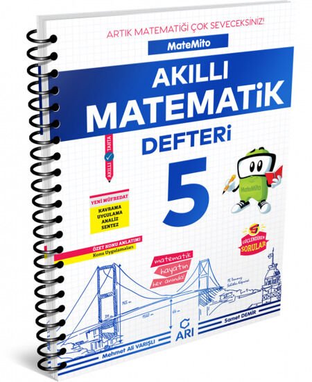 Arı 5 Sınıf Akıllı Matematik Defteri