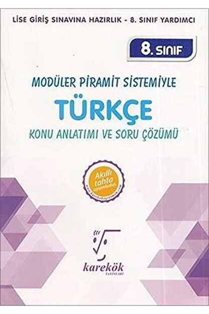 8. Sınıf Modüler Piramit Sistemiyle Türkçe Konu Anlatımı Ve Soru Çözümü / 9786052247563