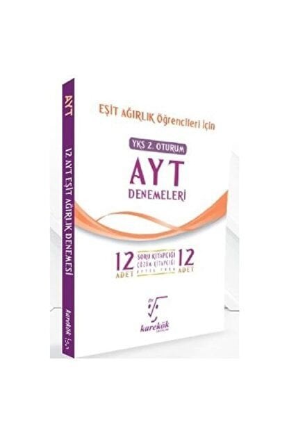 Ayt 12'li Eşit Ağırlık Deneme Seti