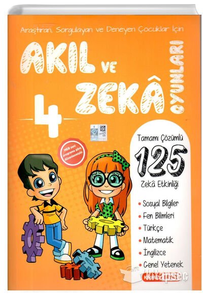 Kırmızı Beyaz 4 Sınıf Akıl ve Zeka Oyunları