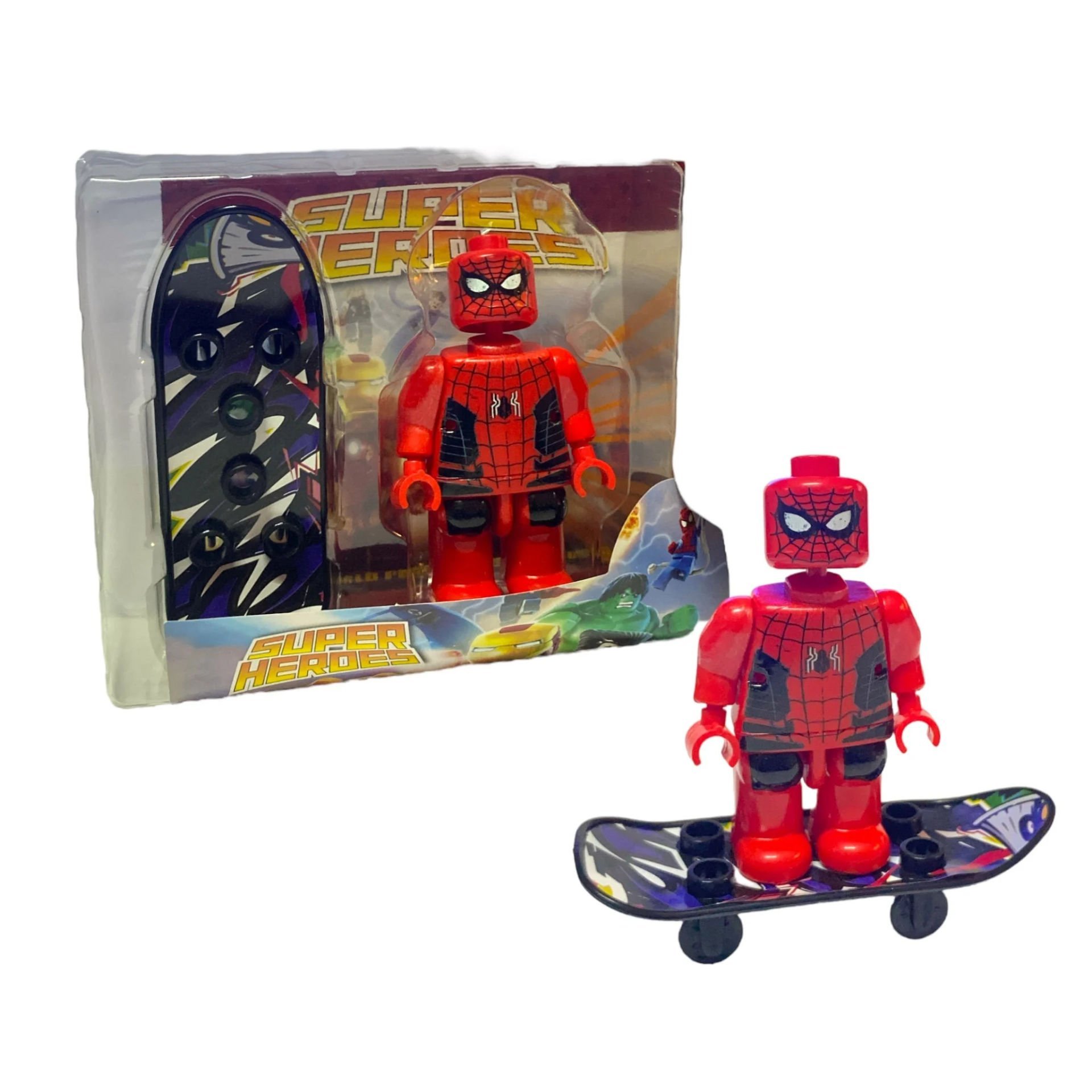 Süper Heroes Spiderman Kaykay Set