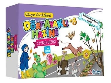 Berkay 1 Sınıf Dört Ayaklı Hazine Dizisi 10 Kitap
