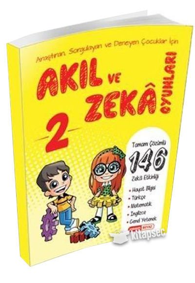 Kırmızı Beyaz 2 Sınıf Akıl ve Zeka Oyunları