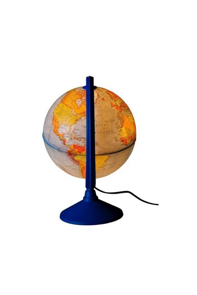 Kırtasiye ve Oyuncak Dünyası Gürbüz 26 cm Çaplı Işıklı Siyasi Yerküre (42261)