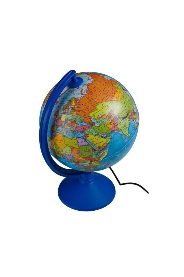 Kırtasiye ve Oyuncak Dünyası Gürbüz 26 cm Çaplı Işıklı Siyasi Yerküre (42261)