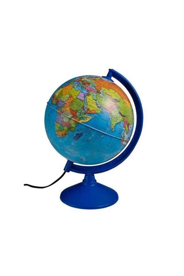 Kırtasiye ve Oyuncak Dünyası Gürbüz 26 cm Çaplı Işıklı Siyasi Yerküre (42261)