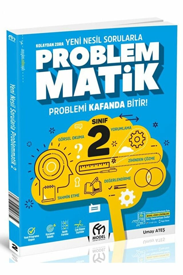 2. Sınıf Kolaydan Zora Yeni Nesil Sorularla Problemmatik / Model Eğitim Yayıncılık / 9786257509756