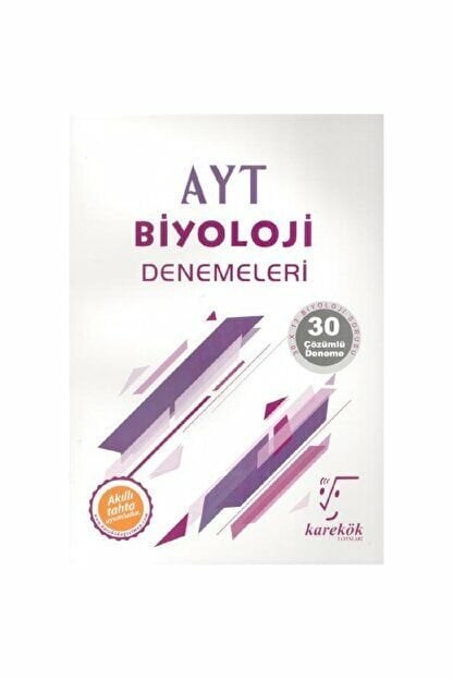 Ayt Biyoloji Çözümlü 30 Deneme