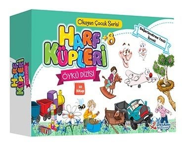 Berkay 1 Sınıf Harf Küpleri Dizisi 10 Kitap