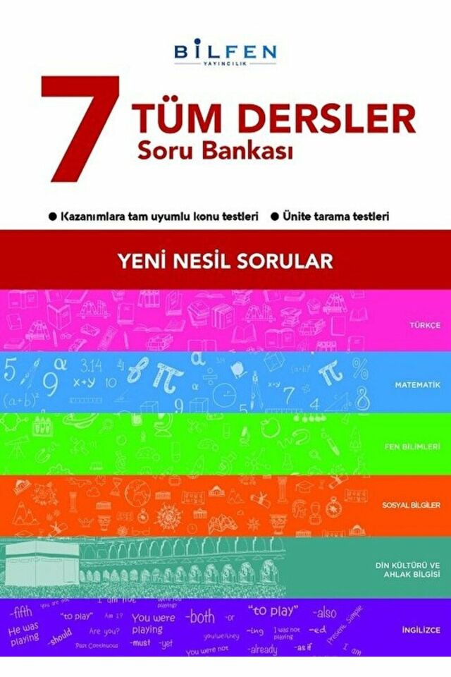 7. Sınıf Tüm Dersler Soru Bankası / Kolektif / Bilfen Yayıncılık / 9786057788481