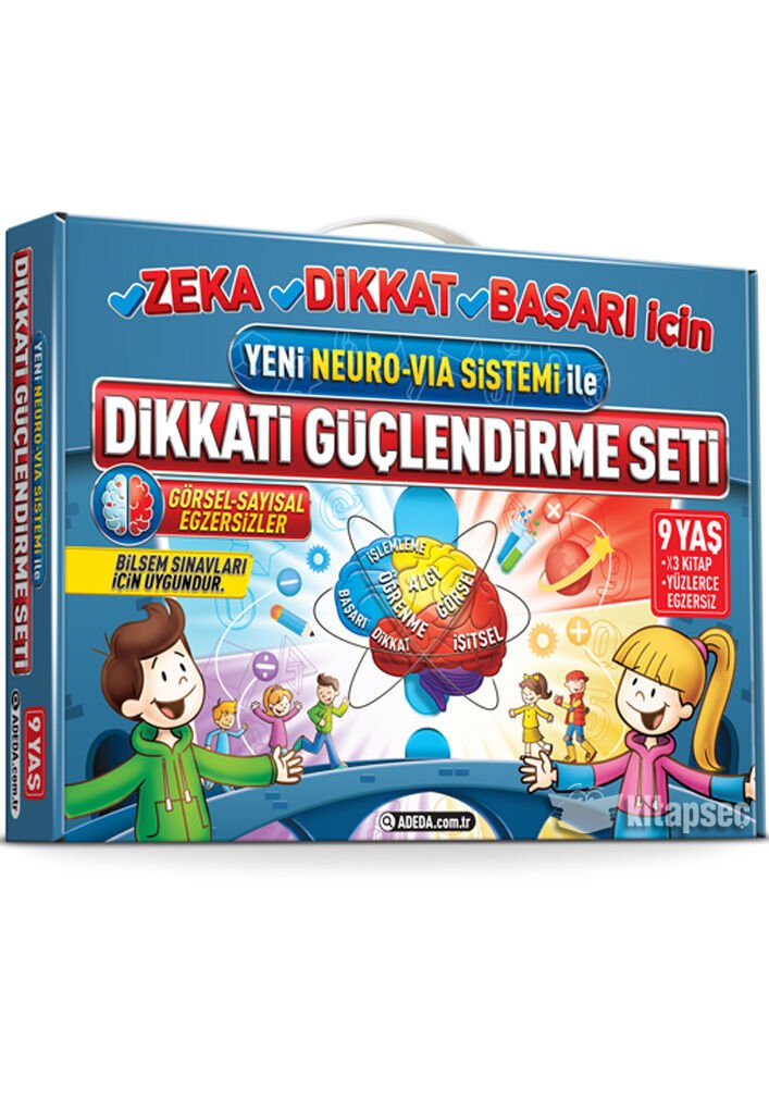 Adeda Osman Abalı Dikkat Güçlendirme Seti 3. Sınıf 9 Yaş