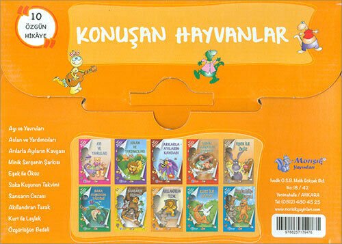 MORIŞIK KONUŞAN HAYVANLAR HİKAYE SET