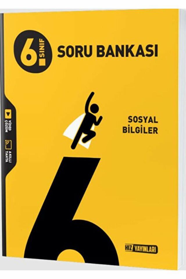 6. Sınıf Sosyal Bilgiler Soru Bankası / Kolektif / Hız Yayınları / 9786258394542