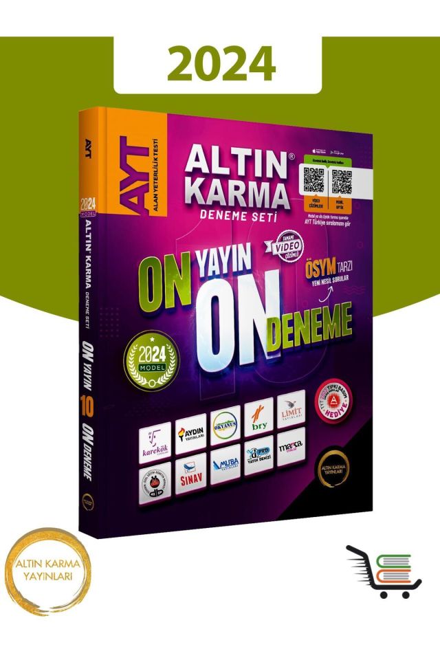 2024 AYT 10 Yayın 10 Deneme Tamamı Video Çözümlü