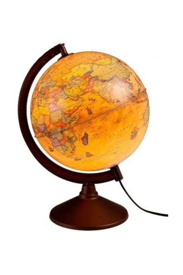 44301 Işıklı Antik Küre 30 Cm