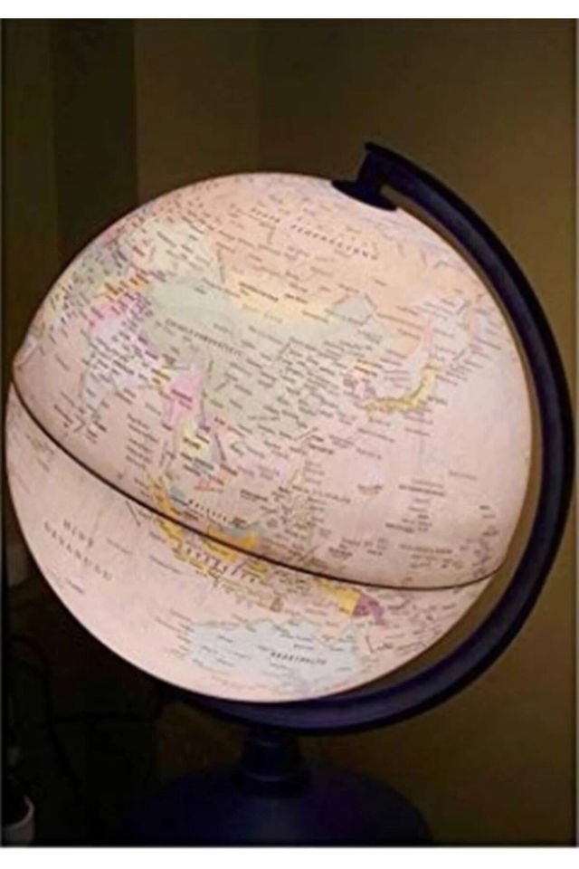44301 Işıklı Antik Küre 30 Cm