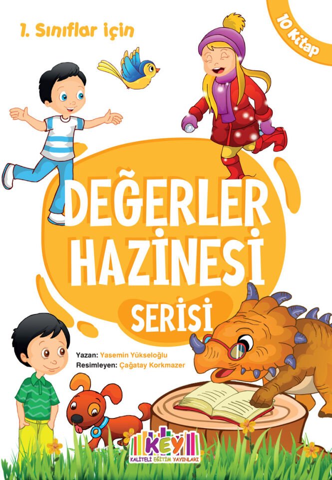 KEY 1 SINIF DEĞERLER HAZİNESİ SERİSİ 10 KİTAP