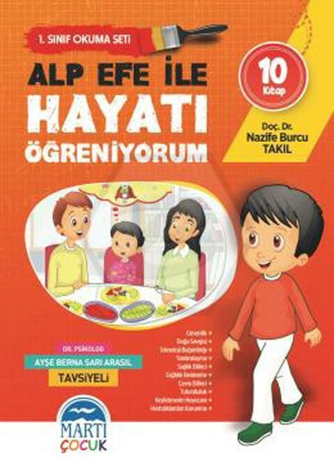 Martı Alp Efe İle Hayatı Öğreniyorum 10 Kitap Set