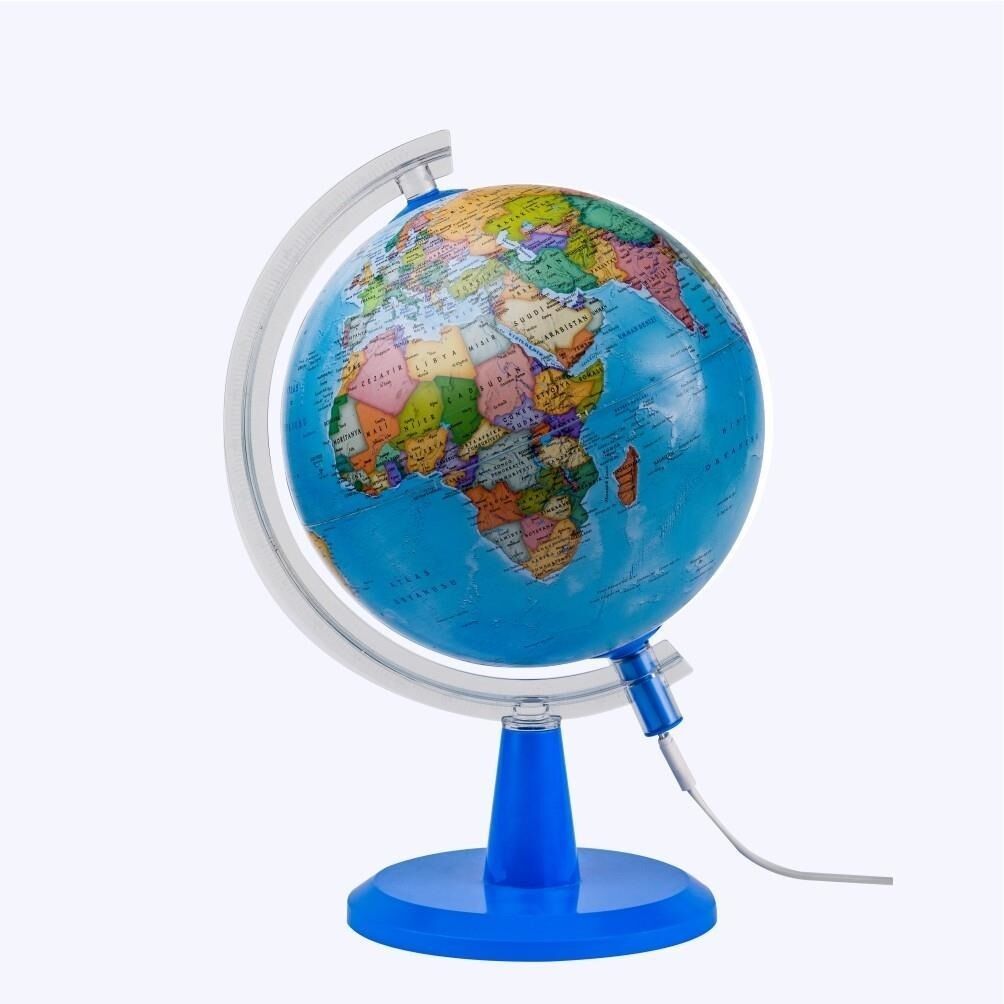 Gürbüz Modern Siyasi Işıklı Küre 20cm