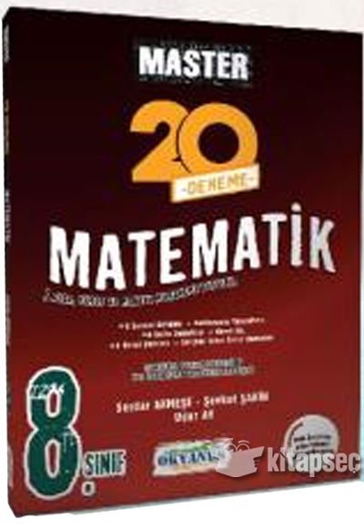 Okyanus 8 Sınıf Master 20 Matematik Denemesi