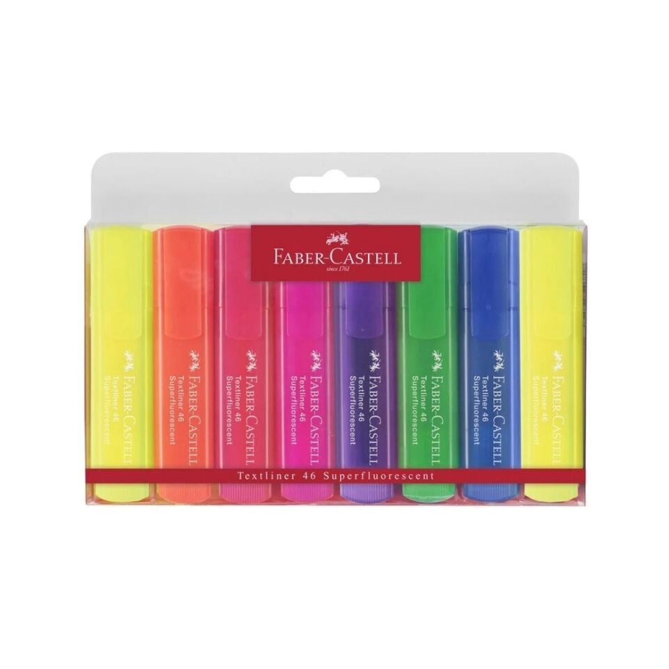 Faber Castell Fosforlu Kalem Karışık Renkler