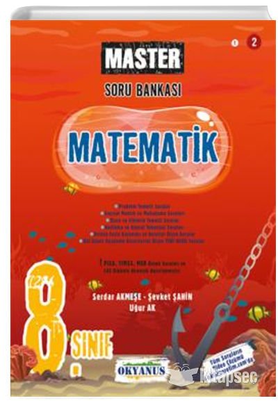Okyanus 8 Sınıf Master Matematik Soru Bankası