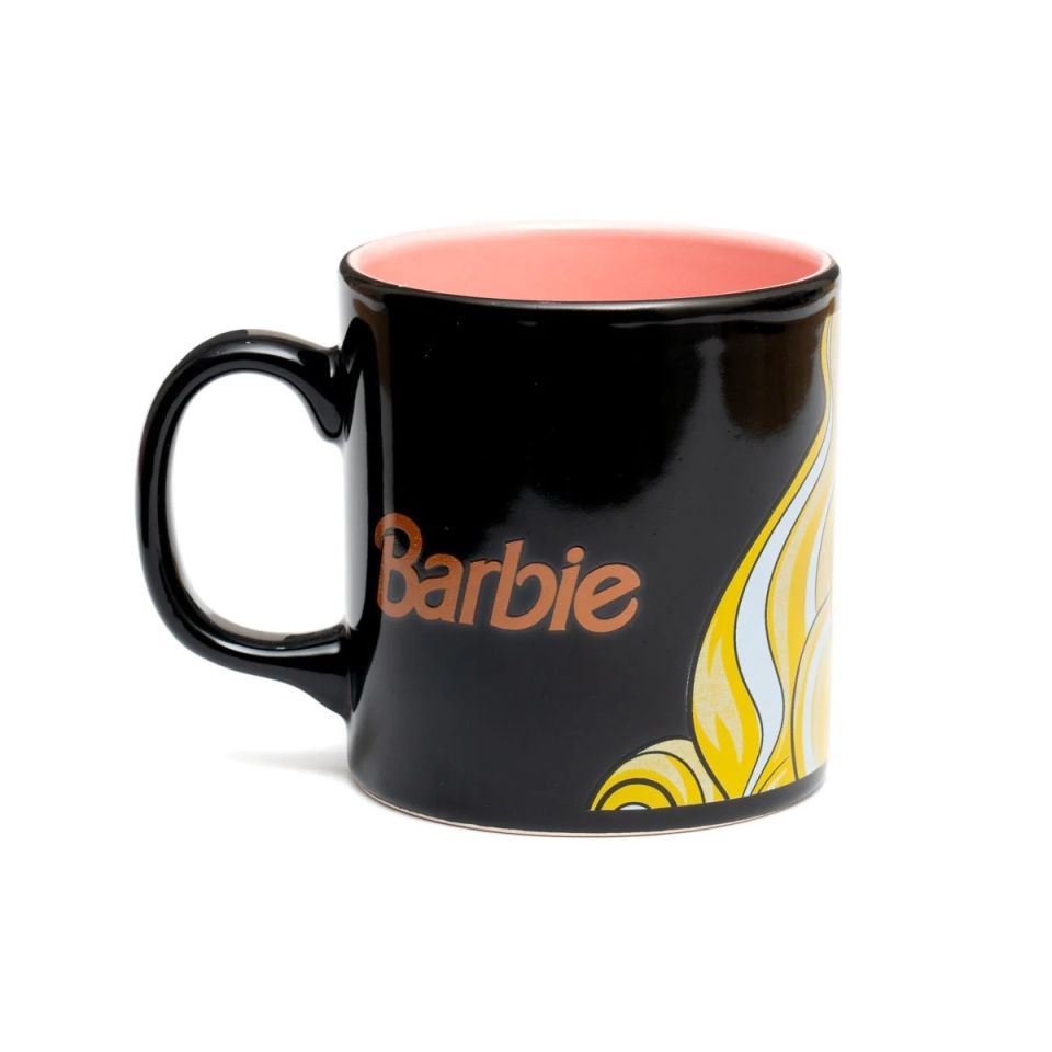 Barbie Hi Barbie Its Me İç Pembe Dış Siyah Mug