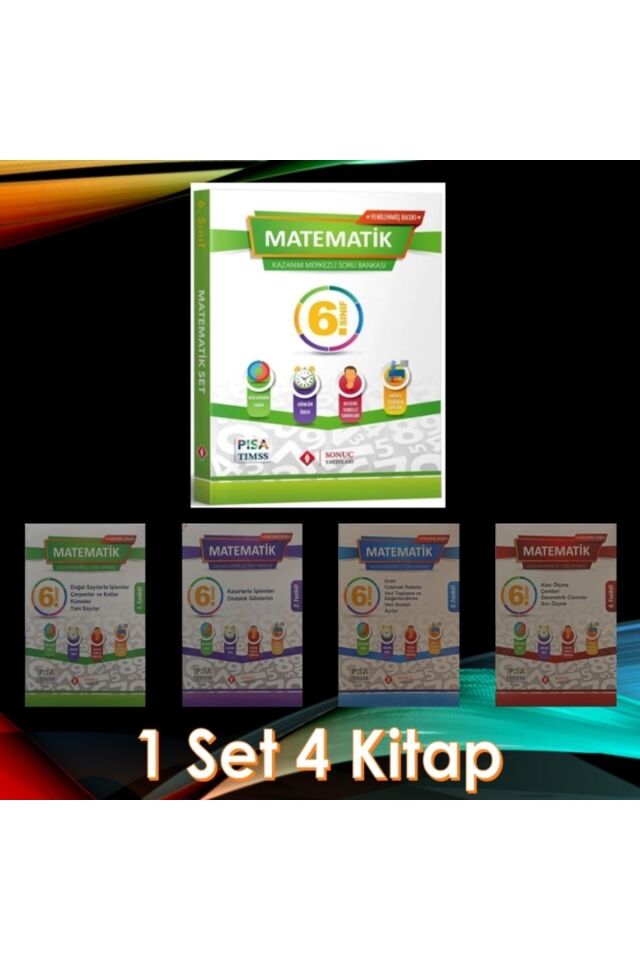 Sonuç 6.sınıf Matematik Modüler Set 2021-2022 Ortaokul Pbl24653